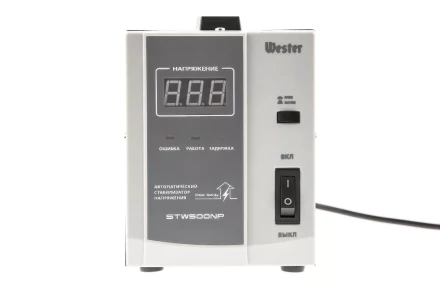 Стабилизатор напряжения WESTER STW500NP купить в Когалыме