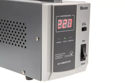 Стабилизатор напряжения WESTER STW500NP купить в Когалыме