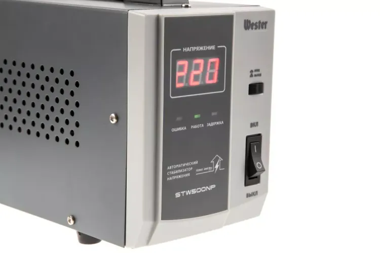 Стабилизатор напряжения WESTER STW500NP купить в Когалыме