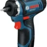 Аккумуляторный шуруповерт BOSCH GSR 10.8-LI (0.601.992.906) купить в Когалыме