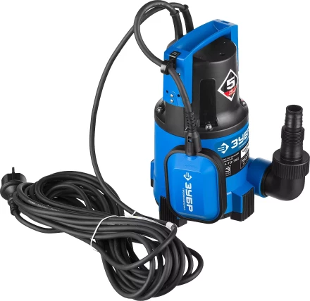 Насос ЗУБР "ПРОФЕССИОНАЛ" Т3 погружной дренажный для чистой воды (d пропускаемых частиц до 5мм), 750Вт, пропускная способность 210л/мин, напор 8,5м НПЧ-Т3-750 купить в Когалыме