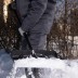 Лопата для уборки снега пластиковая, 450х325х1370 мм, стальной черенок, Palisad 61660 купить в Когалыме