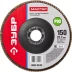 Круг шлифовальный ЗУБР "МАСТЕР" лепестковый торцевой, зерно-электрокорунд нормальный, тип КЛТ 1, P80, 150х22,2мм 36593-150-80 купить в Когалыме