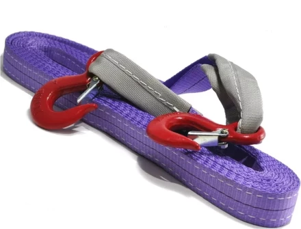 Буксир текстильный ленточный TOR БТЛ 4,5 т 4,0 м (крюк-крюк) 1011020 купить в Когалыме