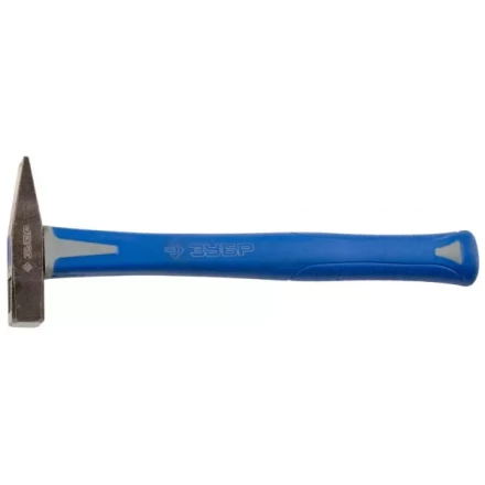 Молоток ЗУБР "ЭКСПЕРТ" слесарный, кованый, фиберглассовая, полностью обрезиненная рукоятка, 100г 20035-01 купить в Когалыме