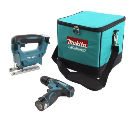 Набор Makita DK1475X3 (Дрель DF330DZ + Лобзик JV100DZ) купить в Когалыме