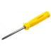 Отвертка STAYER &quot;STANDARD&quot; 2-в-1 с двухсторонним стержнем, PH №2 /SL 6мм, 85мм 2515_z01 купить в Когалыме