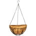 Кашпо подвесное с декором, с кокосовой корзиной, диаметр, 30 см Palisad 690108 купить в Когалыме