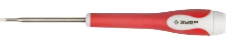 Отвертка ЗУБР "МАСТЕР" для точных работ, Сr-V, SL 1,5 х 50мм 25641-1.5 купить в Когалыме