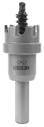 ТСТ коронка MESSER 25X5 с центрирующим сверлом и толкающей пружиной купить в Когалыме