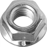Гайка DIN 6923 с фланцем, M8, 6 шт, кл. пр. 8, оцинкованная, ЗУБР 303636-08 купить в Когалыме