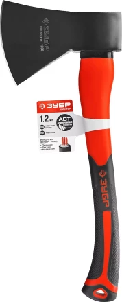 Топор ЗУБР "МАСТЕР" кованый с двухкомпонентной стеклопластиковой рукояткой, 1,2кг 2061-12 купить в Когалыме