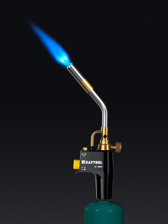 Blue Fire  KF-9000  горелка для МАПП / MAPP газа,  с пъезоподжигом,  на баллон c резьбовым соединением US 1, 2000°C 55510 купить в Когалыме