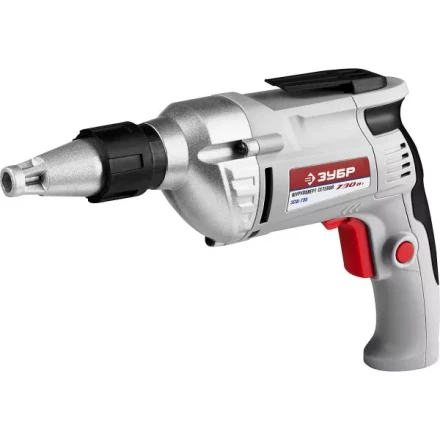 Шуруповерт ЗУБР сетевой, макс. диаметр крепежа 6мм, 0-4000об/мин, патрон HEX 1/4", 730Вт ЗСШ-730 купить в Когалыме