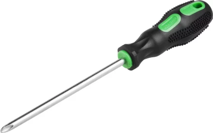 Отвертка URAGAN c двухкомпонентной рукояткой, PH3 x 150мм 25076-3-15_z01 купить в Когалыме