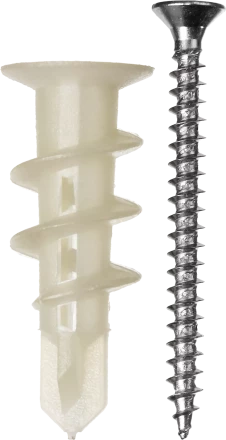 Дюбели ДРИВА для гипсокартона со сверлом пакет серия МАСТЕР купить в Когалыме