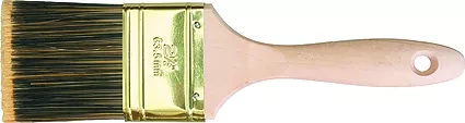 Кисть плоская Golden 2.5" искусственная щетина деревянная ручка / Matrix 83224 купить в Когалыме