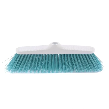 Щетка пластмассовая для подметания пола 270 мм "CLASSIC" без черенка бирюзовая щетина ELFE 93541 купить в Когалыме