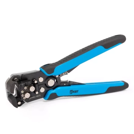 Автоматический многофункциональный стриппер КВТ WS-12 «Ягуар» для снятия изоляции с проводов 0.05–10 мм (69476) купить в Когалыме