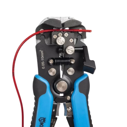 Автоматический многофункциональный стриппер КВТ WS-12 «Ягуар» для снятия изоляции с проводов 0.05–10 мм (69476) купить в Когалыме