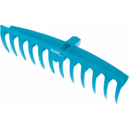 Грабли пластиковые 400 мм 12 плоских зубьев усиленные Palisad 61732 купить в Когалыме