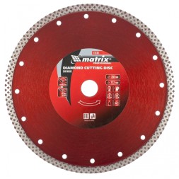 Диск алмазный отрезной сплошной 230 х 22,2 мм сухая резка MATRIX Professional 73136