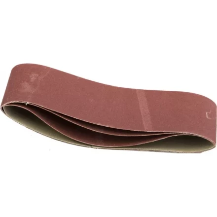 Лента STAYER "MASTER" шлифовальная универсальная бесконечная на тканевой основе, для ЛШМ, P180, 100х610мм, 3шт 35443-180 купить в Когалыме