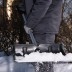 Лопата для уборки снега пластиковая, 470х350х1340 мм, алюминиевый черенок, Россия, Сибртех 61662 купить в Когалыме