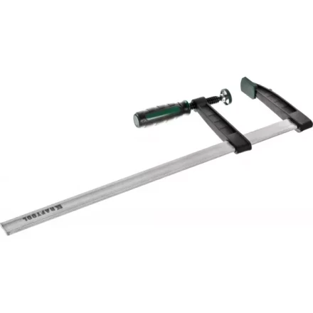 Струбцина, KRAFTOOL 32011-120-500, тип "F", DIN 5117, двухкомпонентная ручка, 120х500мм 32011-120-500 купить в Когалыме