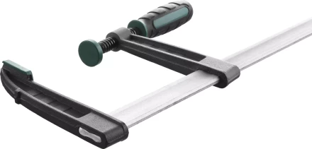 Струбцина, KRAFTOOL 32011-120-500, тип "F", DIN 5117, двухкомпонентная ручка, 120х500мм 32011-120-500 купить в Когалыме