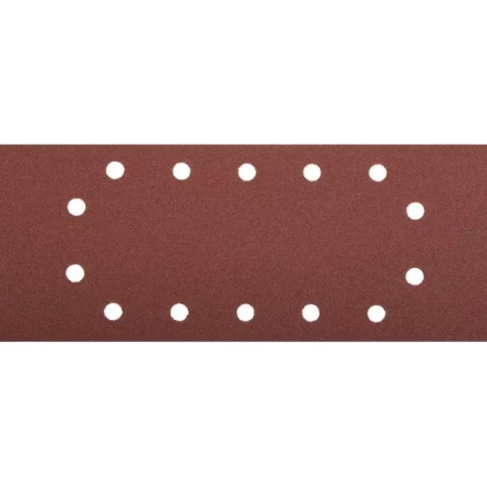 Лист шлифовальный ЗУБР "МАСТЕР", 14 отверстий, для ПШМ на зажимах, Р100, 115х280мм, 5шт 35594-100 купить в Когалыме
