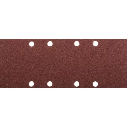Лист шлифовальный ЗУБР "МАСТЕР", 8 отверстий, для ПШМ на зажимах, Р80, 93х230мм, 5шт 35591-080 купить в Когалыме