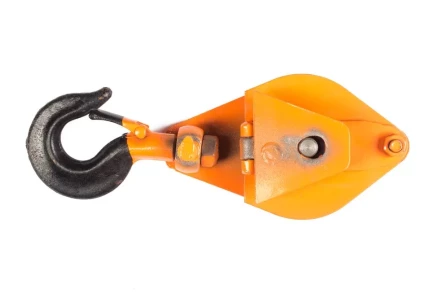 Блок монтажный однорольный с  крюком TOR HQG(L) K1-1,0 т с откидной щекой (G) 11511 купить в Когалыме