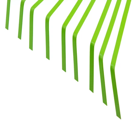 Грабли веерные стальные Palisad, 565 мм, 22 плоских зуба, эмалированные, усиленные, без черенка, 617015 купить в Когалыме