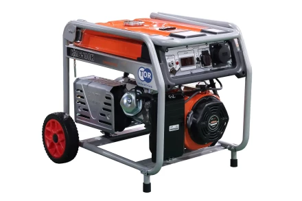 Генератор бензиновый TOR KM6500HA 5,0 кВт 220В с АВР, электростартером и колесами 1049608 купить в Когалыме