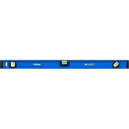 Уровень СИБИН двутавровый, 3 ампулы, измерительная линейка, 80см 34607-080 купить в Когалыме