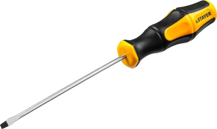 Отвертка STAYER "MASTER" "HERCULES", Сr-V, противоскользящая рукоятка, SL3,0x100мм 25051-03-10_z02 купить в Когалыме