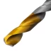 Сверло спиральное по металлу Denzel, 10 x 133 мм, Р6М5, Golden Tip, 718242 купить в Когалыме