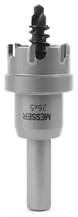ТСТ коронка MESSER 26X5 с центрирующим сверлом и толкающей пружиной купить в Когалыме