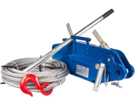 Лебедка рычажная тросовая TOR МТМ 1600 1,6 т L=20м (стальной корпус) 1002528 купить в Когалыме