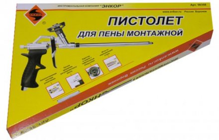 Пистолет для пены монтажной Энкор 56358 56358 купить в Когалыме