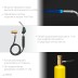 Blue Fire KS-8000  горелка для МАПП / MAPP газа,  с пъезоподжигом, на баллон c резьбовым соединением US 1, 2000°C 55512 купить в Когалыме