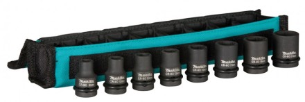 Набор ударных торцевых головок Makita 1/2, 8 шт Makita E-16601 купить в Когалыме