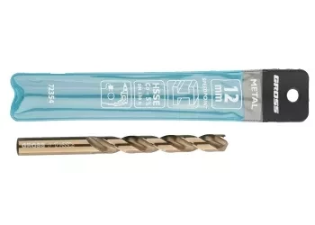 Сверло спиральное по металлу, 12 мм, HSS-Co  GROSS 72354 купить в Когалыме