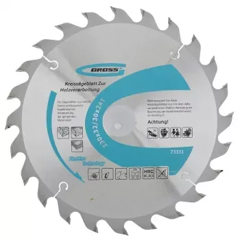 Пильный диск по дереву 230 x 32/30 x 24Т GROSS 73331 купить в Когалыме