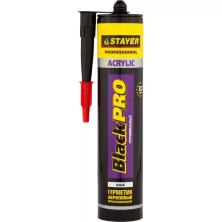 Герметик STAYER "MASTER" акриловый, белый, 260мл 41211-0_z01 купить в Когалыме