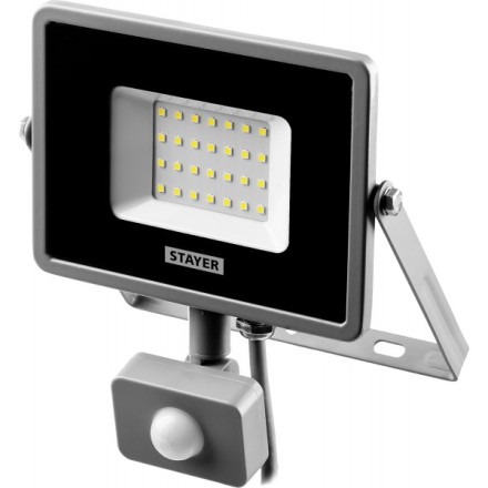 Прожектор LEDPro светодиодный, STAYER Profi 57133-30, датчик движения, 30Вт 57133-30 купить в Когалыме