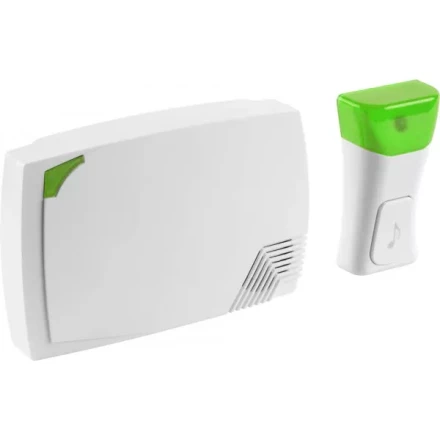 Звонок СВЕТОЗАР "ЭТЮД" электрический беспроводной 120м, 36 мелодий, A23, 3AA 58060 купить в Когалыме