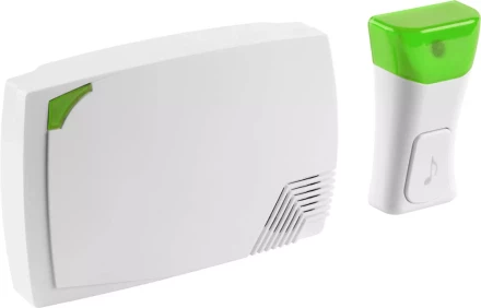 Звонок СВЕТОЗАР "ЭТЮД" электрический беспроводной 120м, 36 мелодий, A23, 3AA 58060 купить в Когалыме