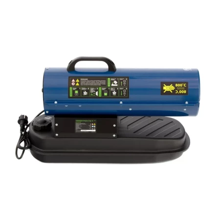 Дизельная тепловая пушка СТД-10, 10 кВт, 300 м3/ч, прямой нагрев Сибртех 96466 купить в Когалыме